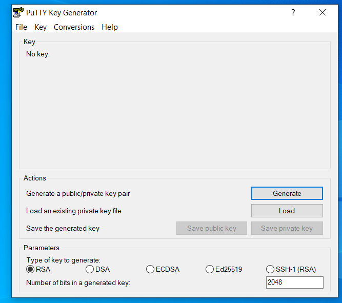download putty ssh keygen