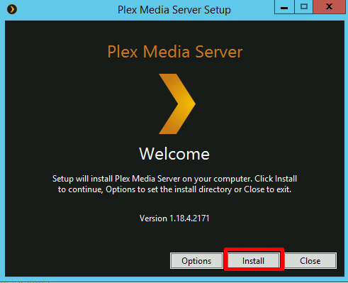 plex media server download metadata windows
